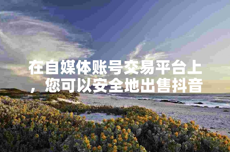 在自媒体账号交易平台上，您可以安全地出售抖音号，并获取免费的QQ空间访客量。