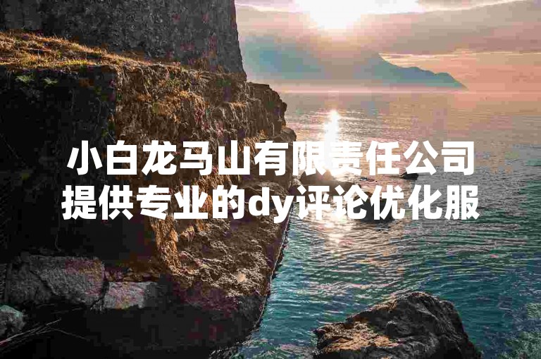 小白龙马山有限责任公司提供专业的dy评论优化服务，快手买热度网站仅需0.01元，快来快手业务区自助发布，享受震撼体验！