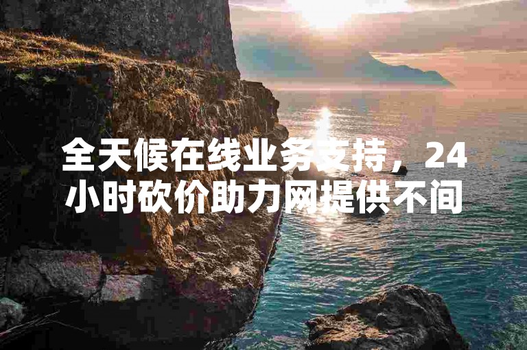 全天候在线业务支持，24小时砍价助力网提供不间断的低价下单服务，专为雷神QQ名片点赞设计。