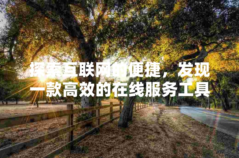 探索互联网的便捷，发现一款高效的在线服务工具——全自动dy业务自助下单系统。