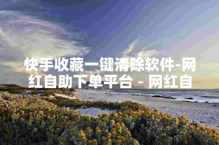 快手收藏一键清除软件-网红自助下单平台 - 网红自助下单平台