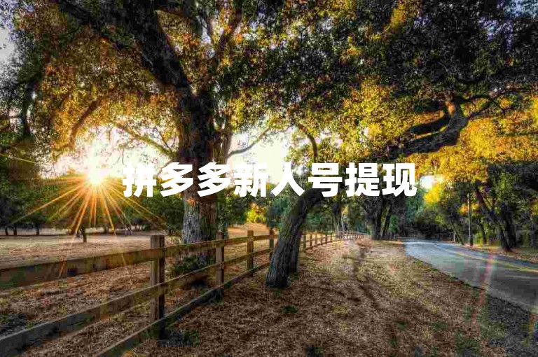 拼多多新人号提现500助力群，欢迎加入。