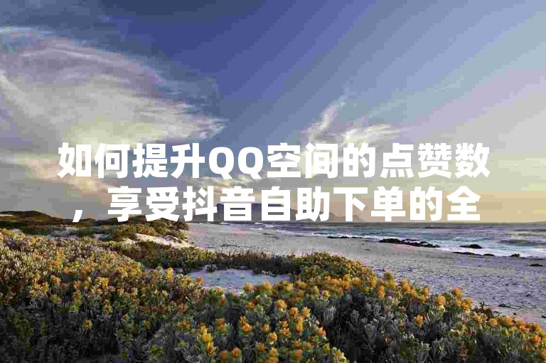 如何提升QQ空间的点赞数，享受抖音自助下单的全网最低价 - 探索拼多多扫码助力的奥秘 - 获取QQ说说浏览量的低价免费秘诀。
