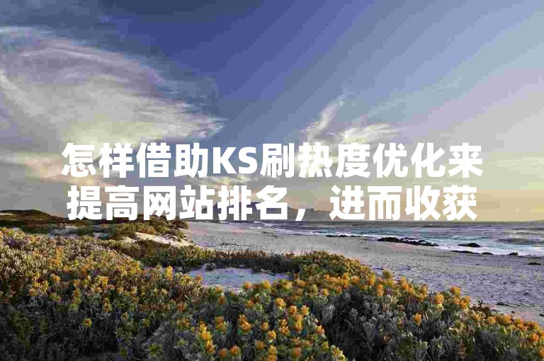 怎样借助KS刷热度优化来提高网站排名，进而收获更多流量与曝光。