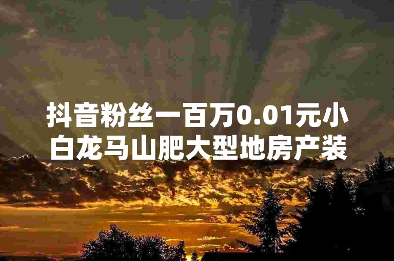 抖音粉丝一百万0.01元小白龙马山肥大型地房产装修网站,1元qq超级会员链接 - 快手自定义评论业务 - 卡盟稳定