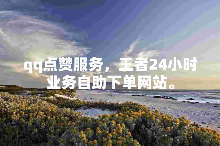 qq点赞服务，王者24小时业务自助下单网站。