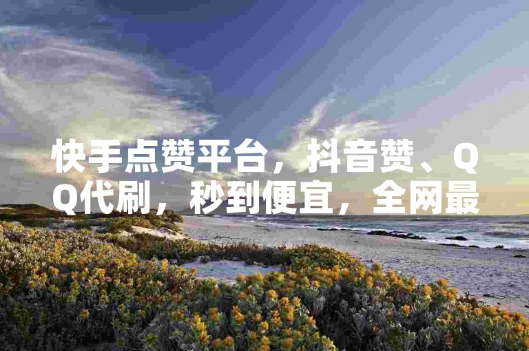 快手点赞平台，抖音赞、QQ代刷，秒到便宜，全网最稳最低价自助下单。