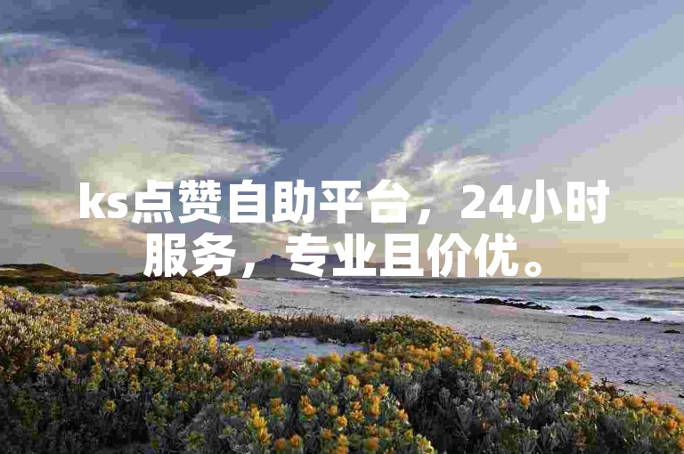 ks点赞自助平台，24小时服务，专业且价优。