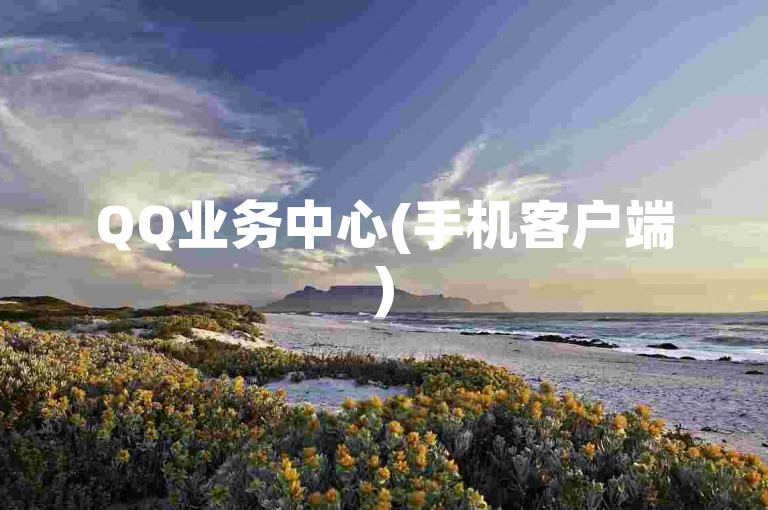 QQ业务中心(手机客户端)