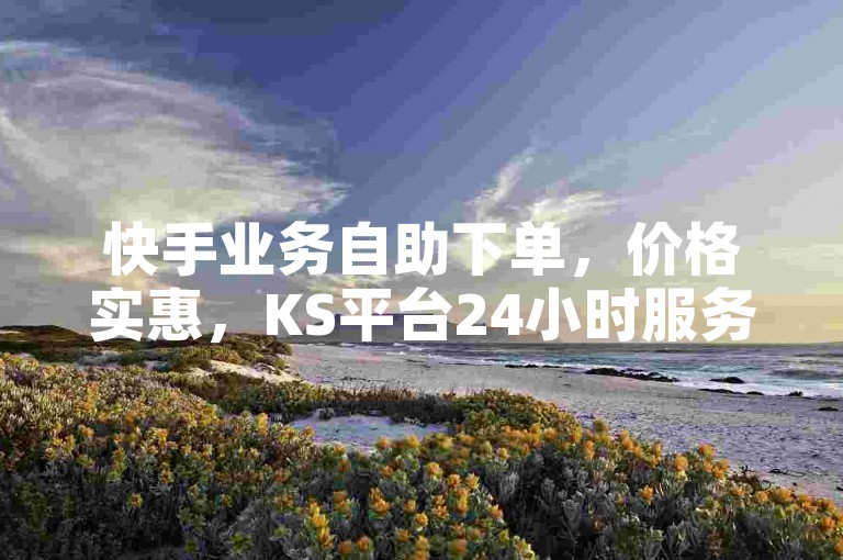 快手业务自助下单，价格实惠，KS平台24小时服务。