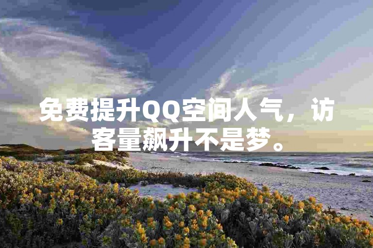 免费提升QQ空间人气，访客量飙升不是梦。