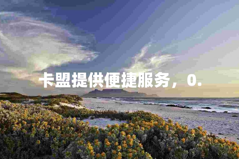 卡盟提供便捷服务，0.5元即可享1000赞自助下单。