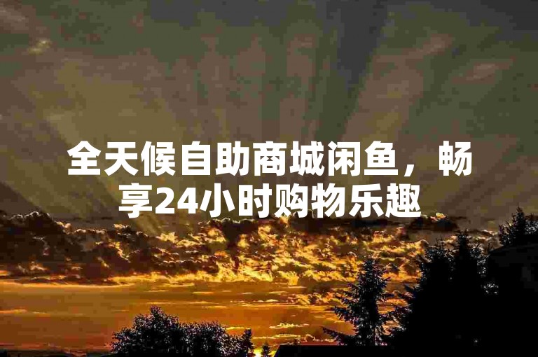 全天候自助商城闲鱼，畅享24小时购物乐趣