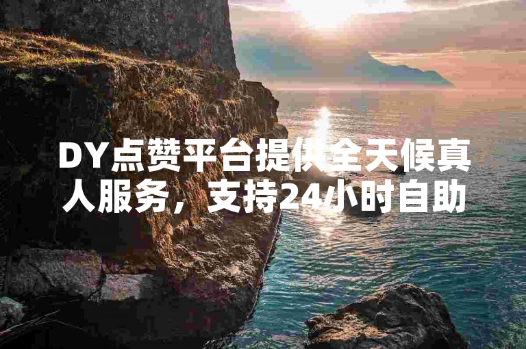 DY点赞平台提供全天候真人服务，支持24小时自助下单，并接受微信支付。