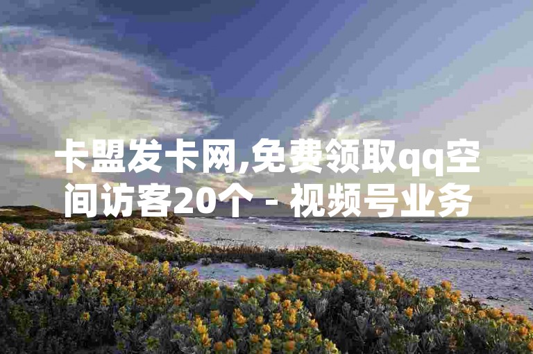 卡盟发卡网,免费领取qq空间访客20个 - 视频号业务下单24小时 - 2024年点赞图