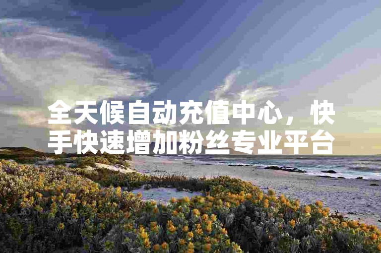 全天候自动充值中心，快手快速增加粉丝专业平台 - 5000关注免费领取服务 - 斗鱼业务自助购买工具