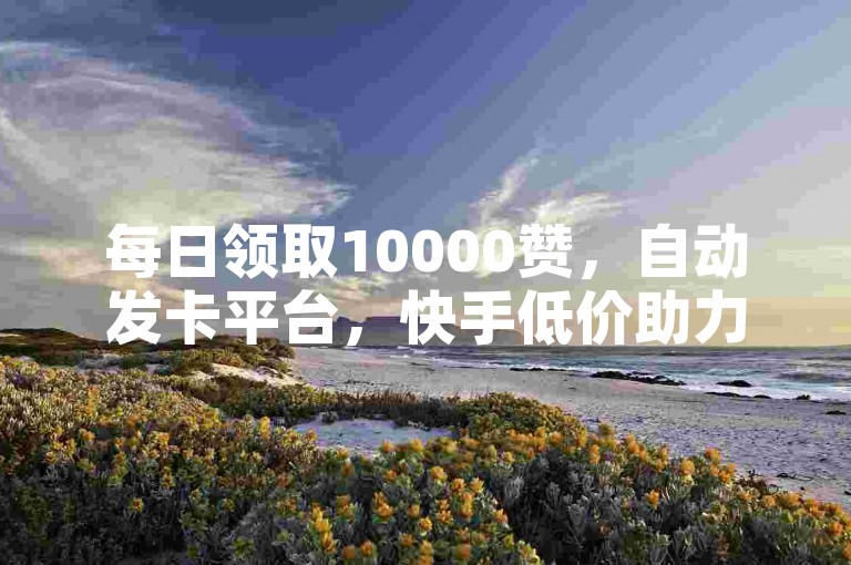 每日领取10000赞，自动发卡平台，快手低价助力。