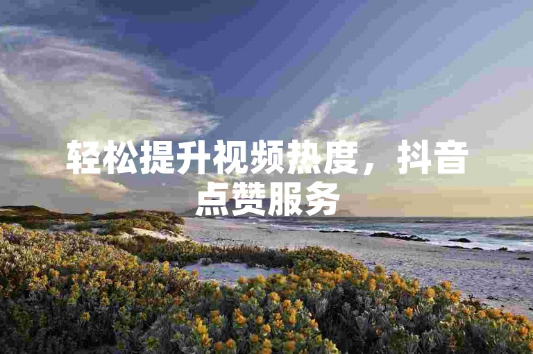 轻松提升视频热度，抖音点赞服务500次仅需50元。