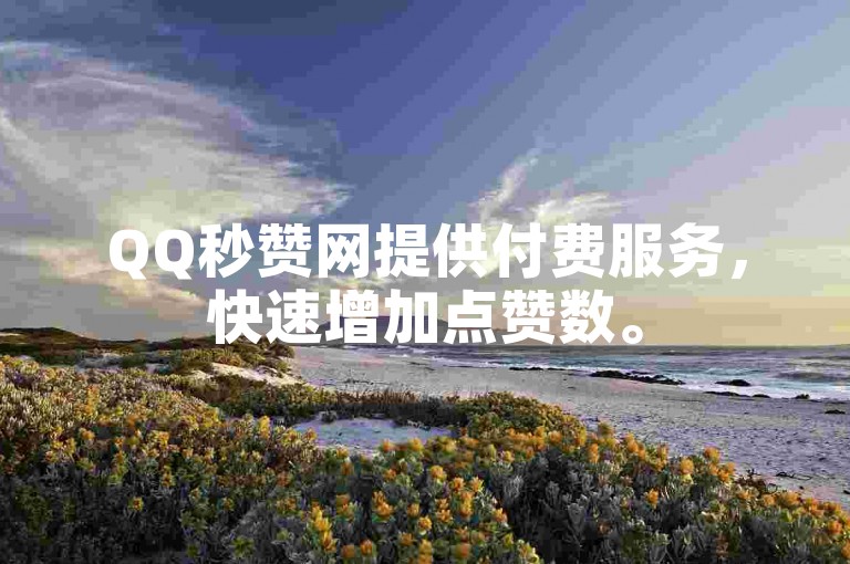 QQ秒赞网提供付费服务，快速增加点赞数。