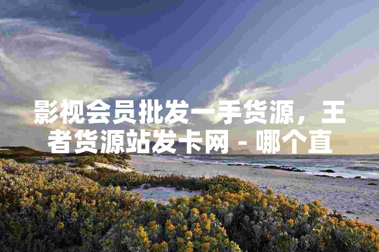 影视会员批发一手货源，王者货源站发卡网 - 哪个直播平台开放推荐？