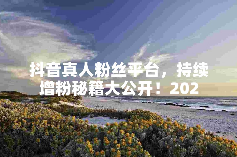 抖音真人粉丝平台，持续增粉秘籍大公开！2025必备技巧。