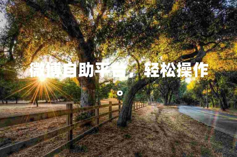 微博自助平台，轻松操作。