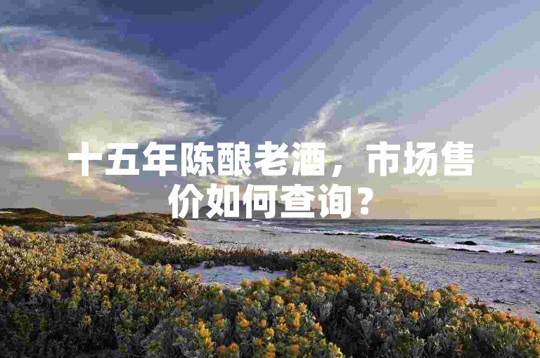 十五年陈酿老酒，市场售价如何查询？
