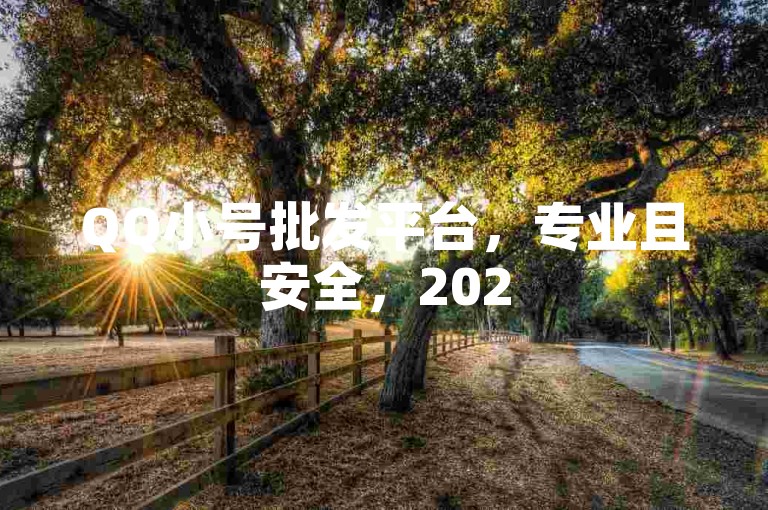 QQ小号批发平台，专业且安全，2025必备技巧揭秘！