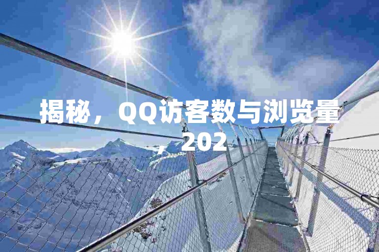 揭秘，QQ访客数与浏览量，2025必备知识！