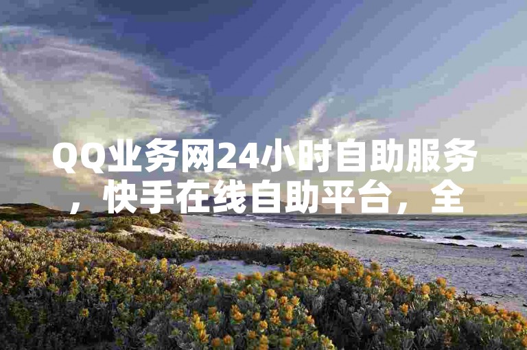 QQ业务网24小时自助服务，快手在线自助平台，全网最低价格。