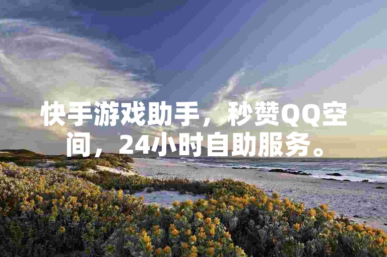 快手游戏助手，秒赞QQ空间，24小时自助服务。