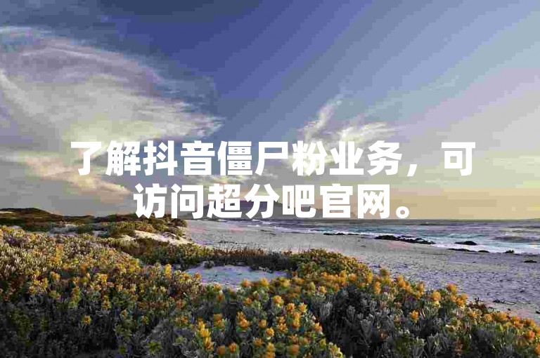 了解抖音僵尸粉业务，可访问超分吧官网。