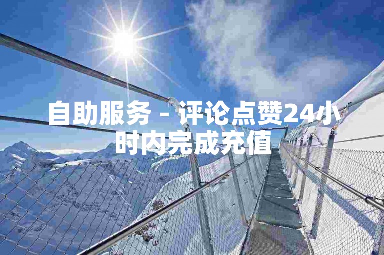 自助服务 - 评论点赞24小时内完成充值
