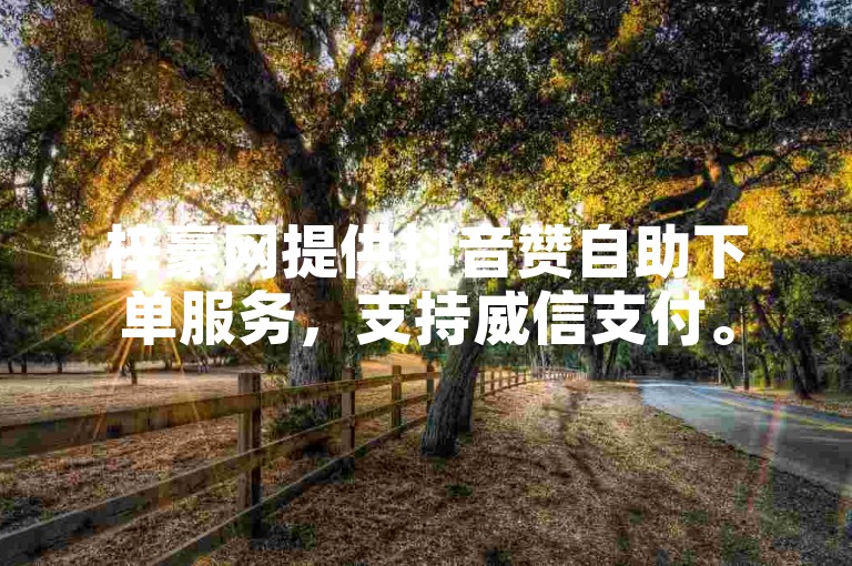 梓豪网提供抖音赞自助下单服务，支持威信支付。