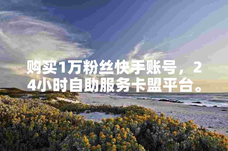 购买1万粉丝快手账号，24小时自助服务卡盟平台。