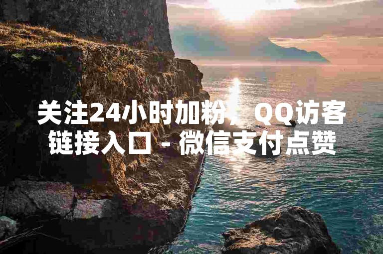 关注24小时加粉，QQ访客链接入口 - 微信支付点赞10个赞服务 - Ks秒单平台