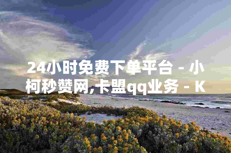 24小时免费下单平台 - 小柯秒赞网,卡盟qq业务 - KS24小时下单平台