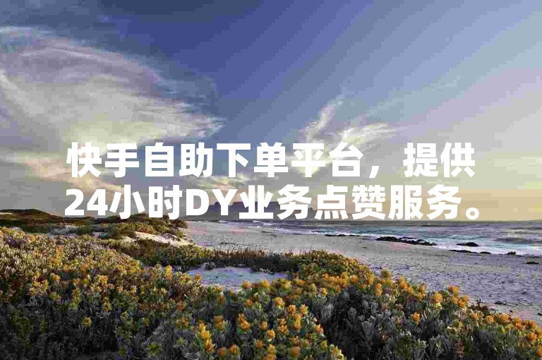 快手自助下单平台，提供24小时DY业务点赞服务。