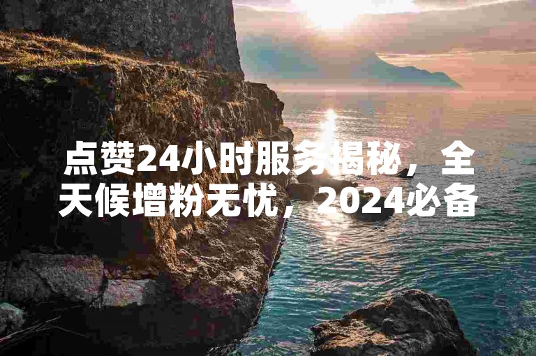 点赞24小时服务揭秘，全天候增粉无忧，2024必备技巧！