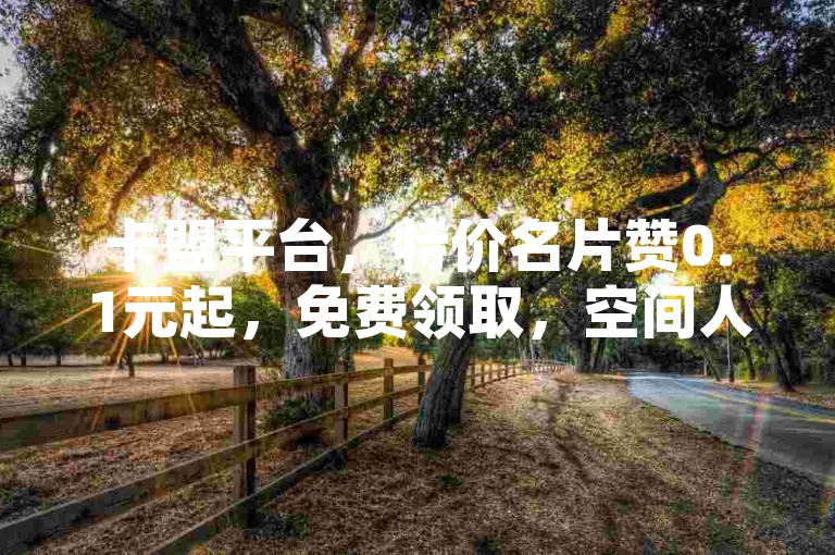 卡盟平台，特价名片赞0.1元起，免费领取，空间人气、QQ钻等服务。