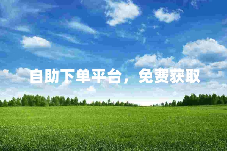 自助下单平台，免费获取5000个赞。