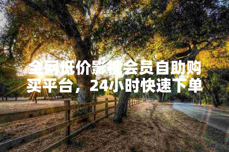 全网低价影视会员自助购买平台，24小时快速下单服务。