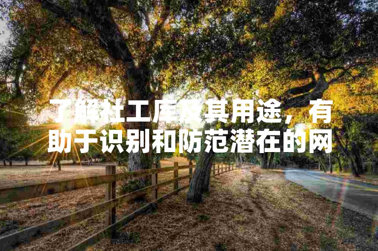 了解社工库及其用途，有助于识别和防范潜在的网络风险。