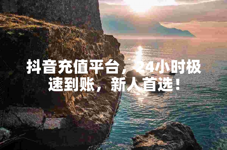 抖音充值平台，24小时极速到账，新人首选！