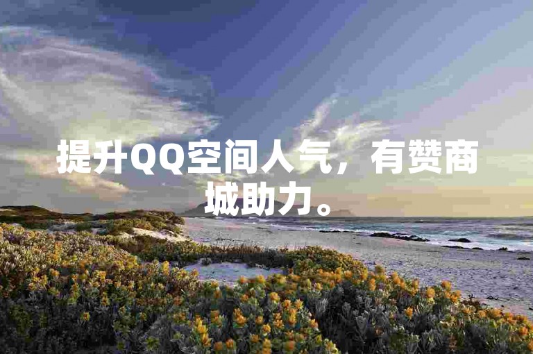 提升QQ空间人气，有赞商城助力。