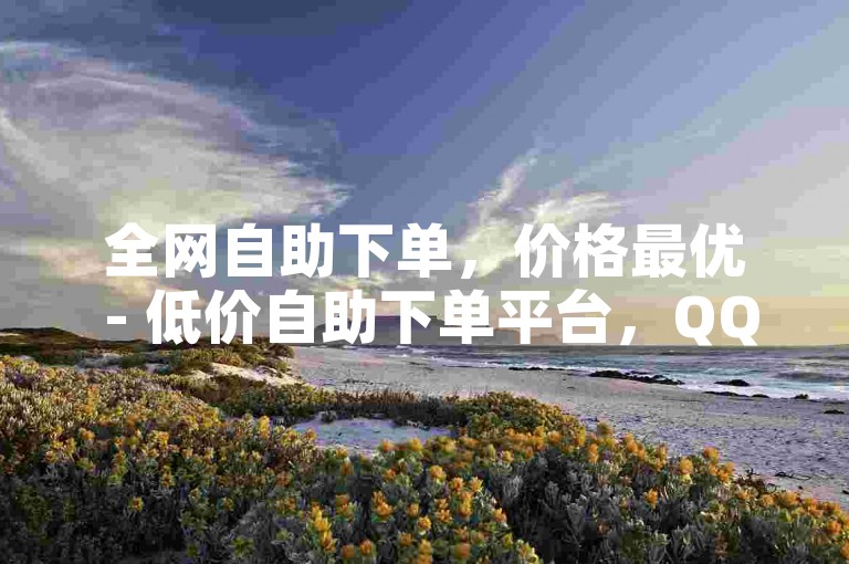 全网自助下单，价格最优 - 低价自助下单平台，QQ说说点赞服务。