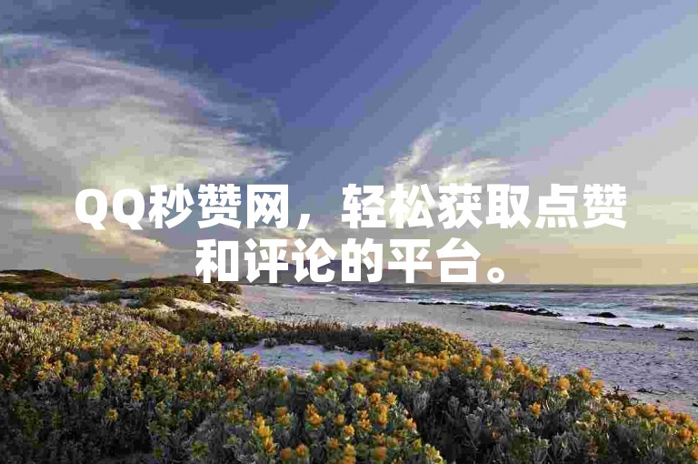 QQ秒赞网，轻松获取点赞和评论的平台。