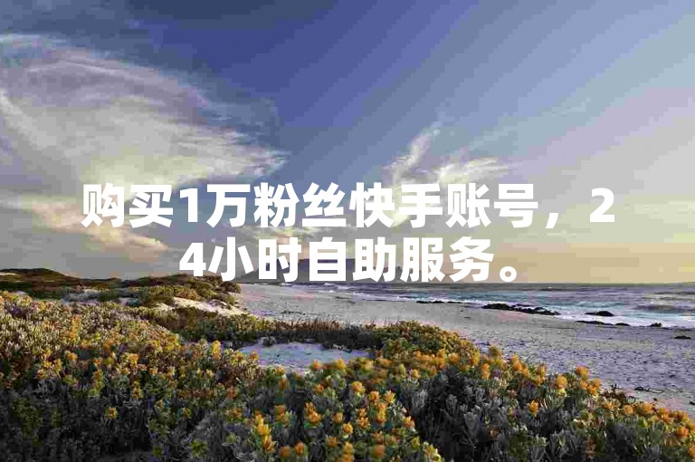 购买1万粉丝快手账号，24小时自助服务。