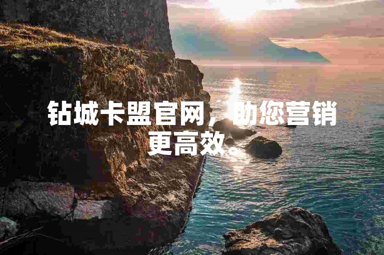 钻城卡盟官网，助您营销更高效。