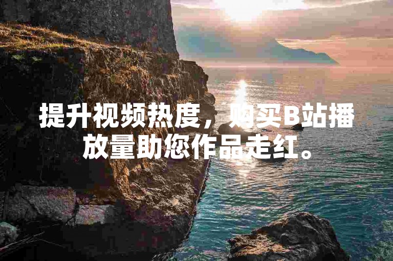 提升视频热度，购买B站播放量助您作品走红。